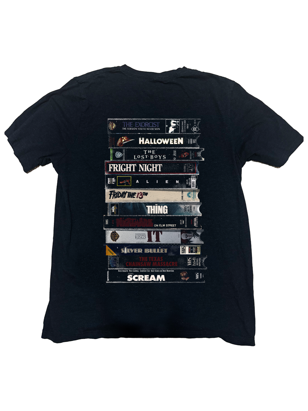 Horror Rewind - Back Print Edition Tee