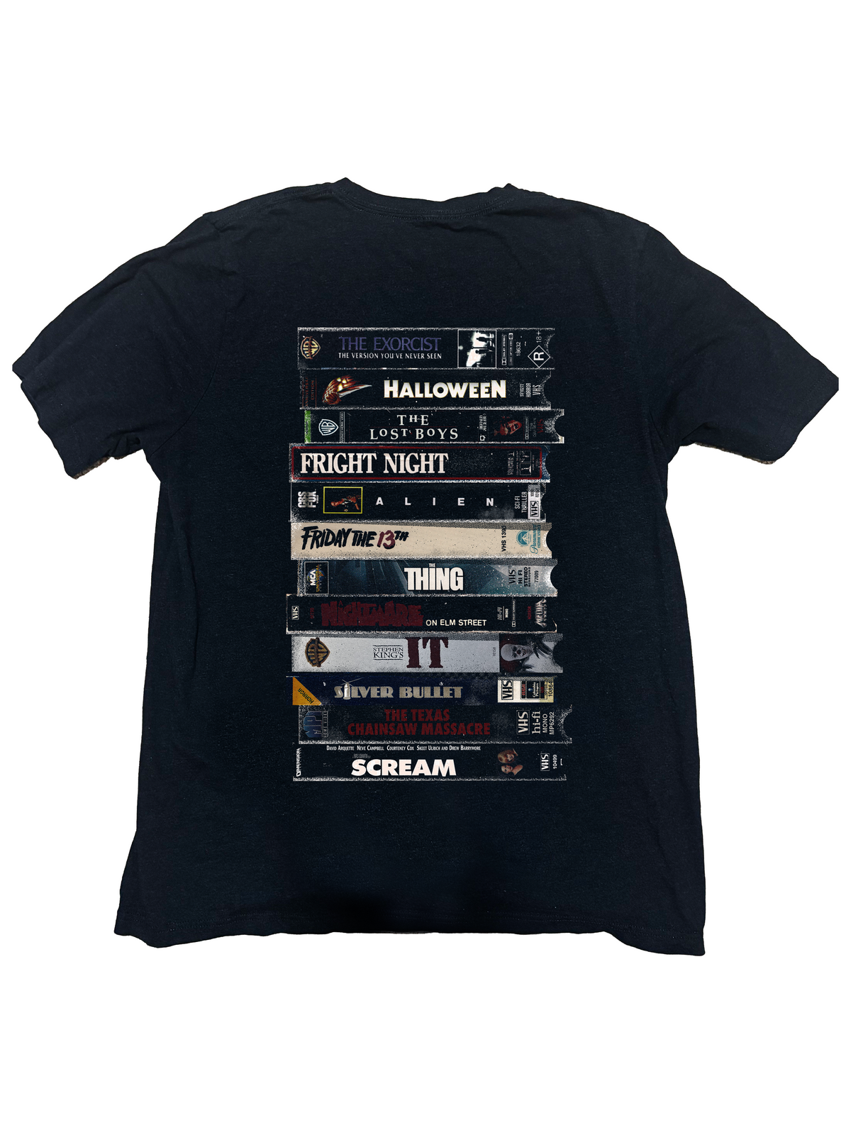 Horror Rewind - Back Print Edition Tee