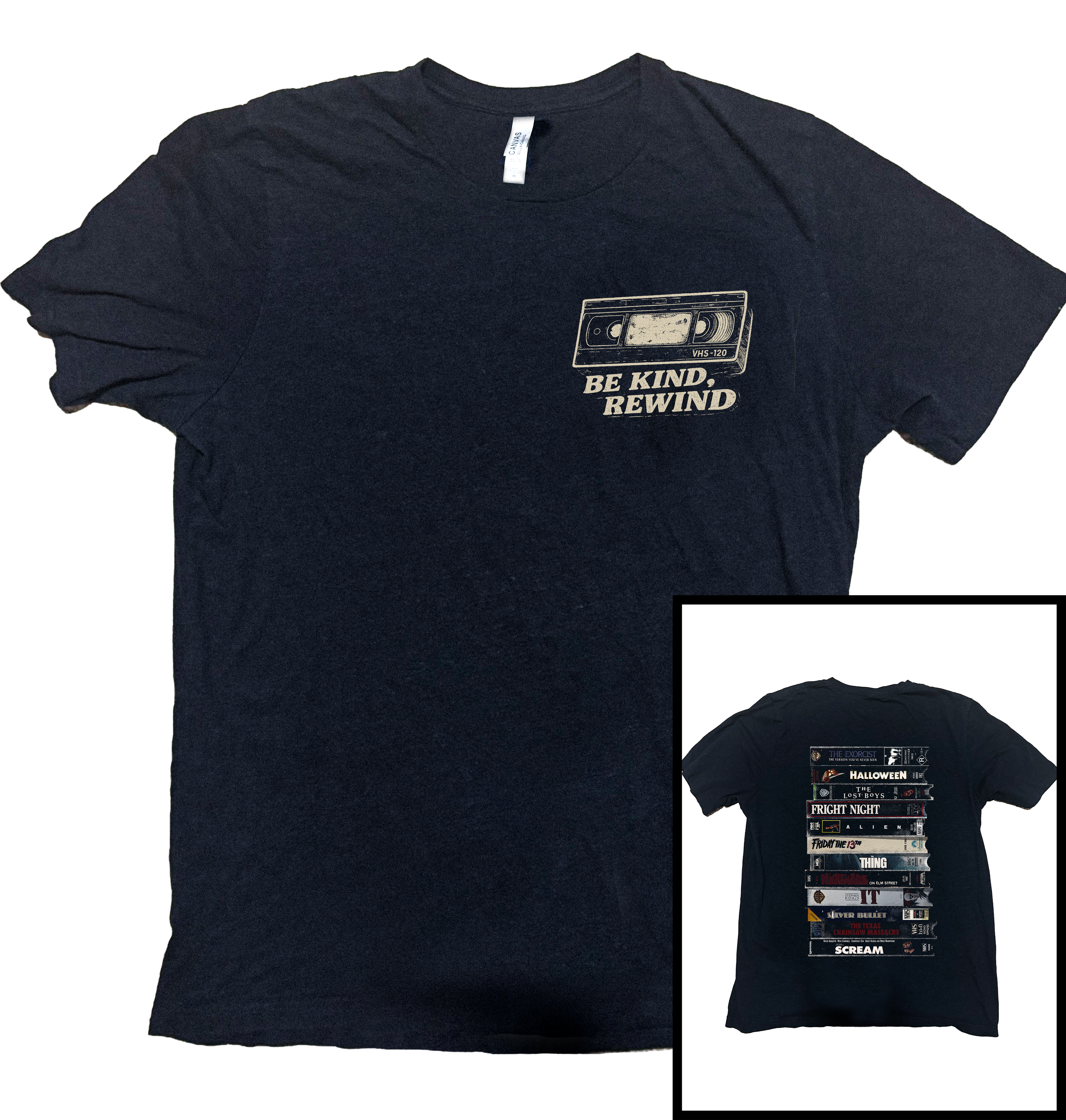 Horror Rewind - Back Print Edition Tee