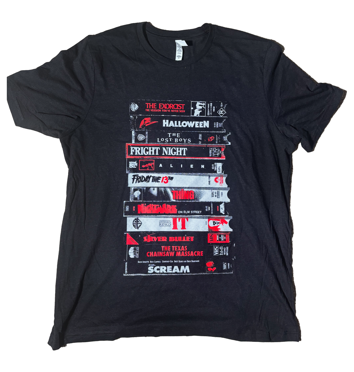 Horror Rewind RED Tee